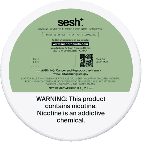 Sesh+ Wintergreen 8mg