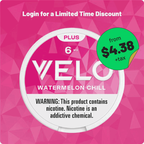 Velo Plus Watermelon Chill 6MG Velo Plus Watermelon Chill 6MG