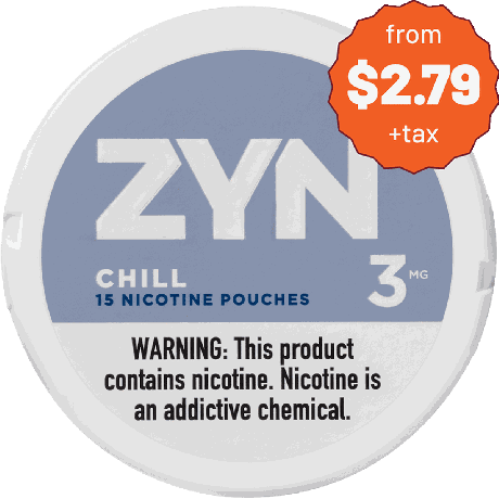 ZYN Chill 3MG Nicotine Pouches