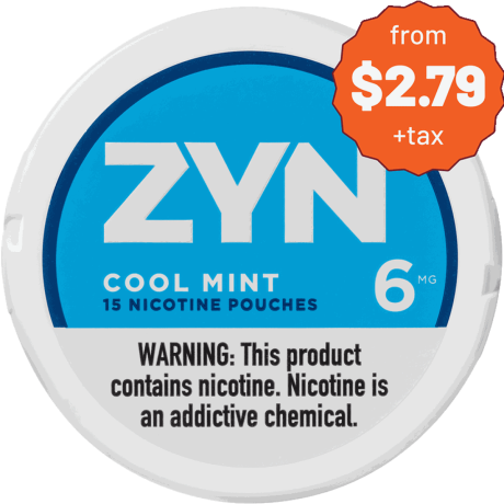 ZYN 6mg Cool Mint White Mini Portion