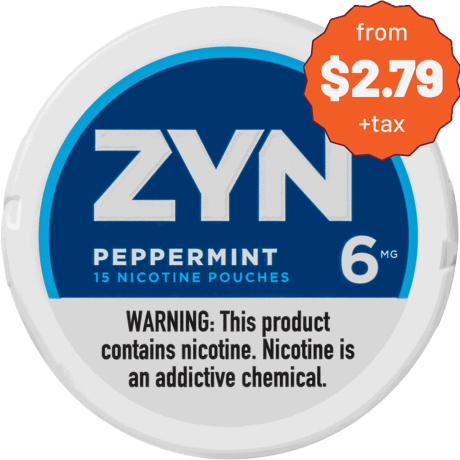 ZYN 6mg Peppermint White Mini Portion