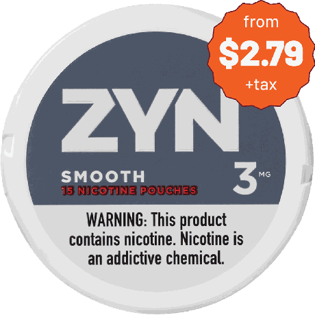 ZYN 3mg Smooth White Mini Portion