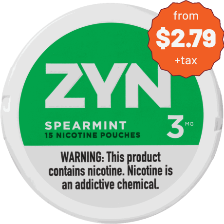 ZYN 3mg Spearmint White Mini Portion