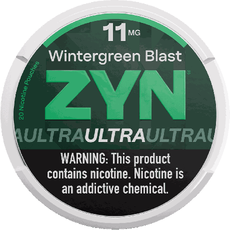 ZYN Ultra Wintergreen Blast 11mg ZYN Ultra Wintergreen Blast 11mg
