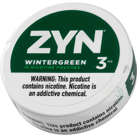 ZYN 3mg Wintergreen White Mini Portion