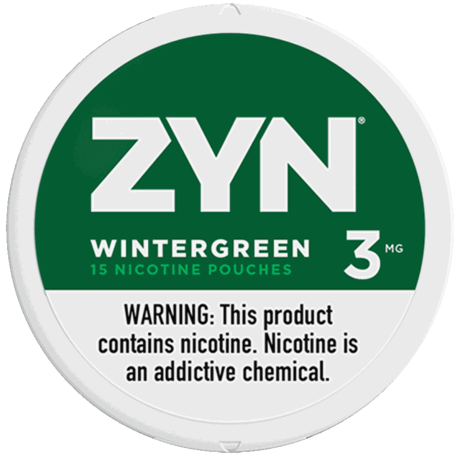 ZYN 3mg Wintergreen White Mini Portion