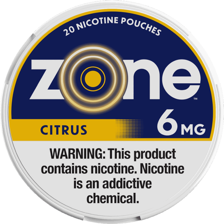 zone Citrus 6mg Nicotine Pouches