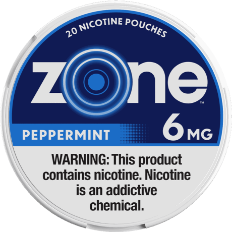 zone Peppermint 6mg Nicotine Pouches