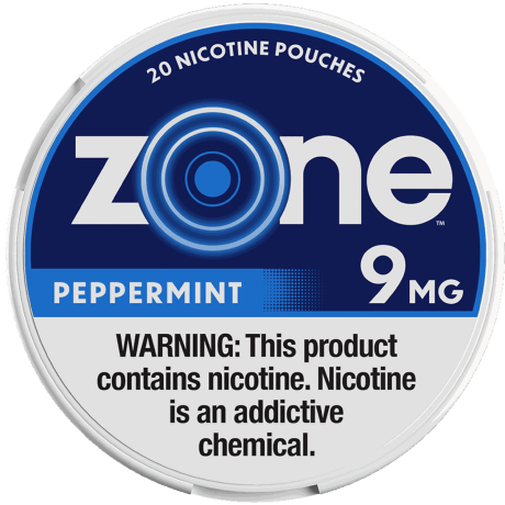zone Peppermint 9mg Nicotine Pouches