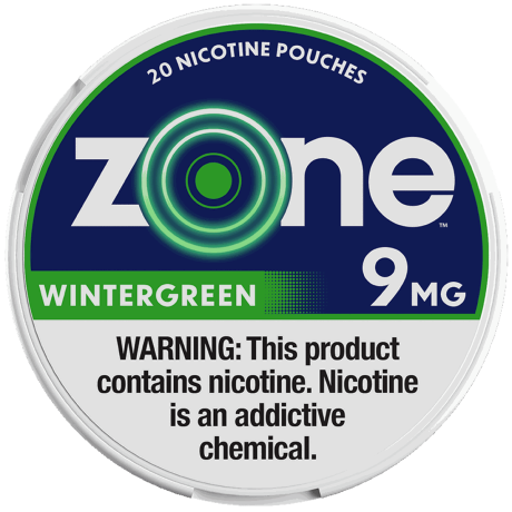 zone Wintergreen 9mg Nicotine Pouches