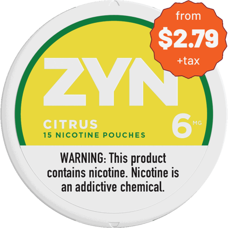 ZYN 6mg Citrus White Mini Portion