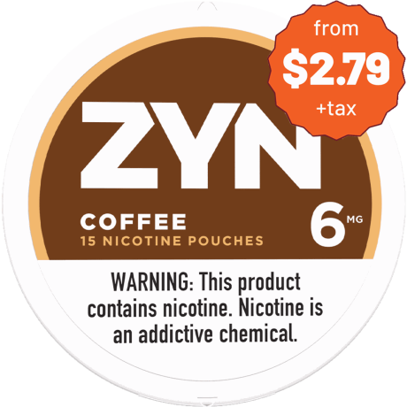 ZYN 6 Coffee White Mini Portion