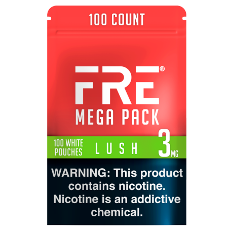 FRE Lush Mega Pack 3MG Nicotine Pouches - Bundle