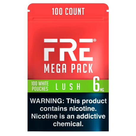 FRE Lush Mega Pack 6MG Nicotine Pouches - Bundle