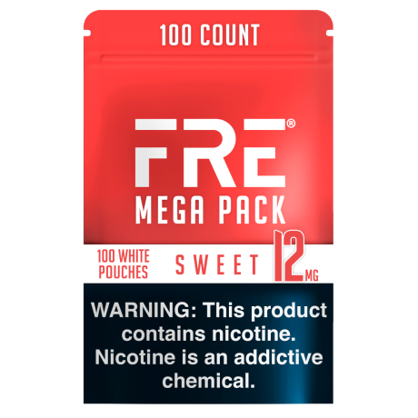 FRE Sweet Mega Pack 12MG Nicotine Pouches - Bundle
