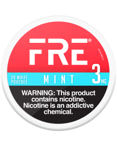 FRE Mint 3MG Nicotine Pouches