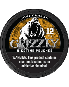 Grizzly Copperhead 12MG Nicotine Pouches