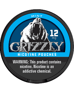 Grizzly Mint 12MG Nicotine Pouches