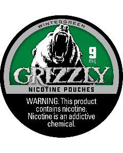 Grizzly Wintergreen 9MG Nicotine Pouches