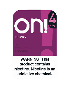 On! 4MG Berry Mini Dry Nicotine Pouches