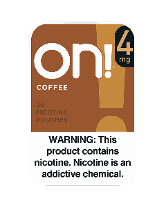 on! Coffee 4mg Dry White Mini