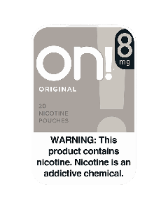 on! Original 8mg Dry White Mini