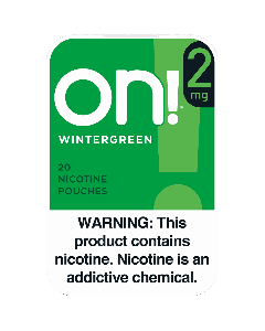 on! Wintergreen 2mg Dry White Mini