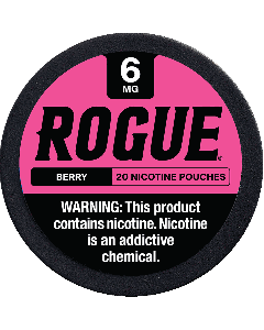 Rogue Berry 6mg Slim Dry Strong Nicotine Pouches