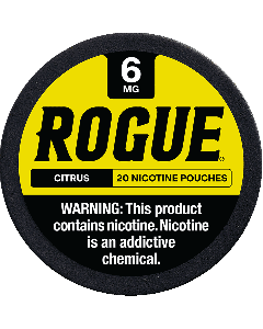 Rogue Citrus 6mg Slim Dry Strong Nicotine Pouches