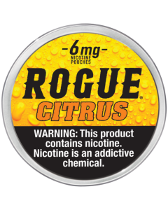 Rogue Citrus 6mg Slim Dry Strong Nicotine Pouches