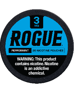 Rogue Peppermint 3mg, All White Nicotine Pouches