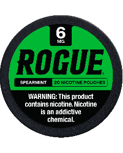 Rogue Spearmint 6mg Slim Dry Strong Nicotine Pouches