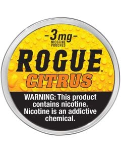 Rogue Citrus 3mg Slim Dry Nicotine Pouches