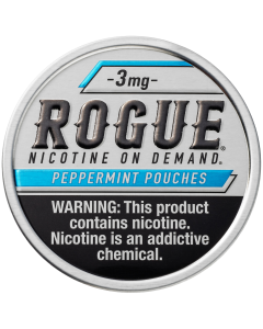 Rogue Peppermint 3mg, All White Nicotine Pouches