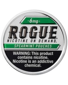 Rogue Spearmint 6mg Slim Dry Strong Nicotine Pouches