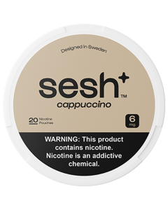 Sesh+ Cappuccino 6mg Nicotine Pouches