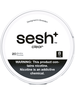 Sesh+ Clear 8mg Nicotine Pouches