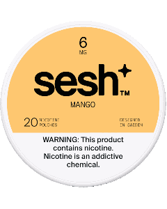 Sesh+ Mango 6mg Nicotine Pouches