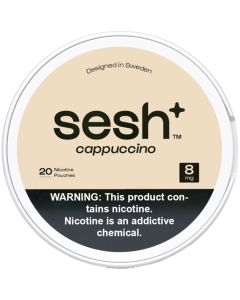 Sesh+ Cappuccino 8mg Nicotine Pouches