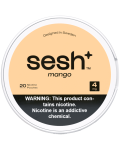 Sesh+ Mango 4mg Nicotine Pouches