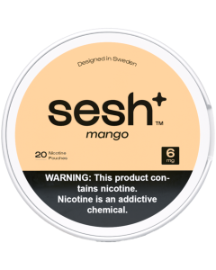 Sesh+ Mango 6mg Nicotine Pouches