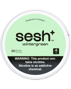 Sesh+ Wintergreen 4mg Nicotine Pouches
