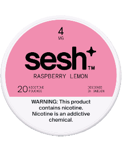 Sesh+ Raspberry Lemon 4mg