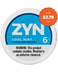 ZYN 6mg Cool Mint White Mini Portion