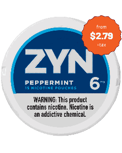 ZYN 6mg Peppermint White Mini Portion