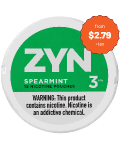 ZYN 3mg Spearmint White Mini Portion