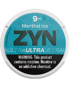 ZYN Ultra Menthol Ice 9mg
