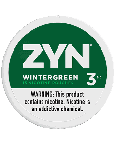 ZYN 3mg Wintergreen White Mini Portion