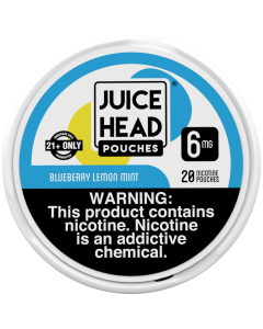 Juice Head Pouches Blueberry Lemon Mint 6MG