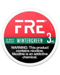 FRE Wintergreen 3MG Nicotine Pouches